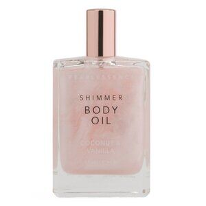 PEARLESSENCE multi 5oz Coconut And Vanilla Scented Shimmer Body Oil